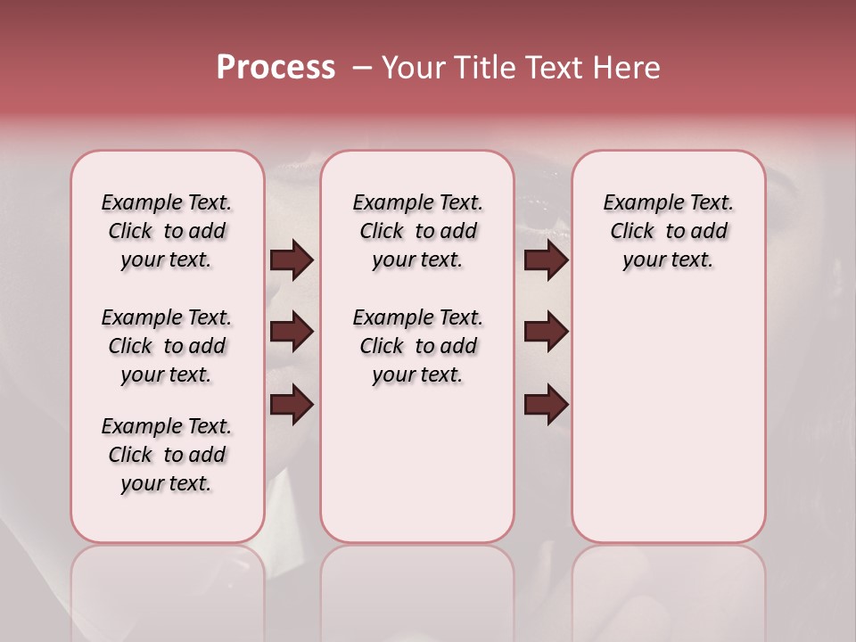 Person Serious Hairstyle PowerPoint Template