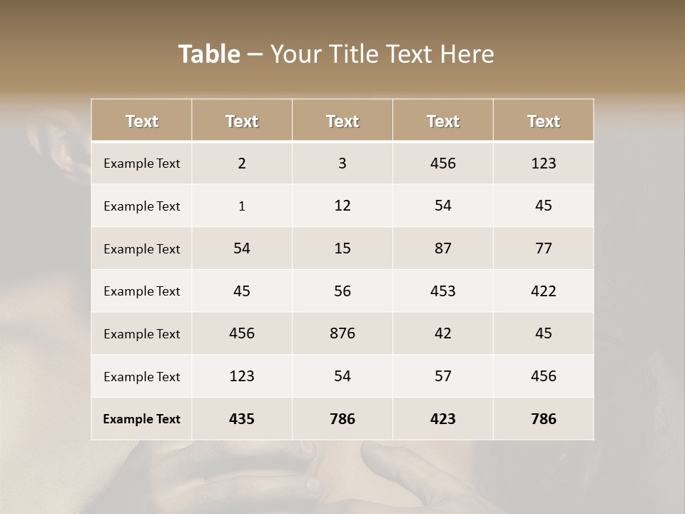 Sex Passion Young PowerPoint Template