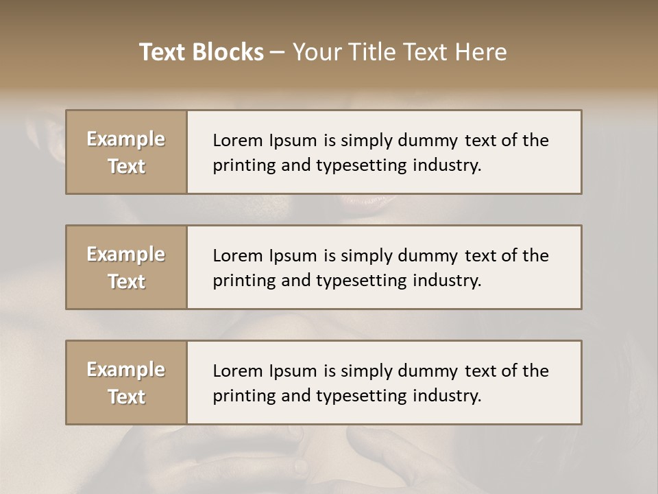 Sex Passion Young PowerPoint Template