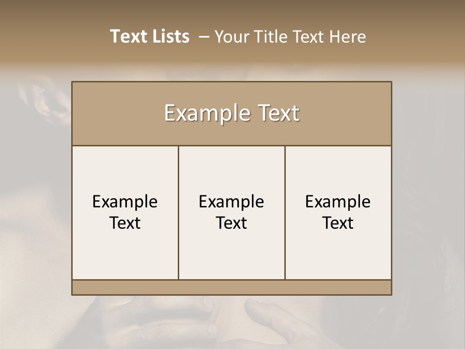Sex Passion Young PowerPoint Template