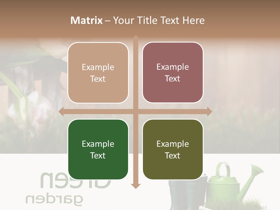 Water Can Copyspace PowerPoint Template