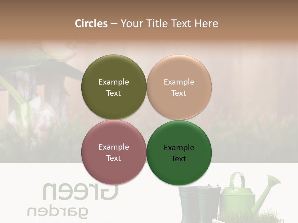 Water Can Copyspace PowerPoint Template