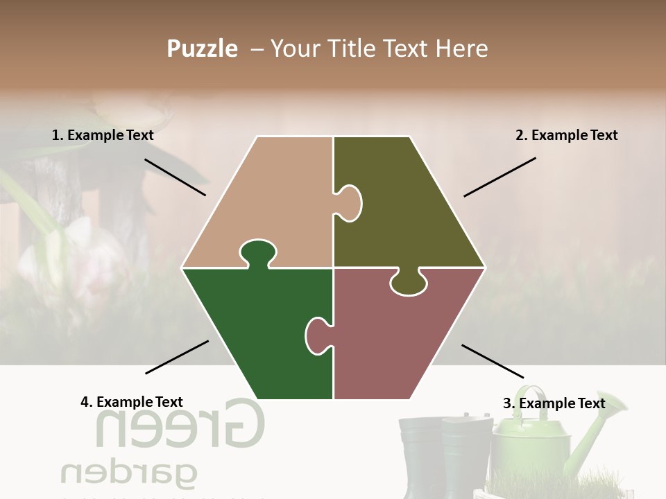 Water Can Copyspace PowerPoint Template