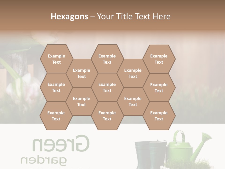 Water Can Copyspace PowerPoint Template