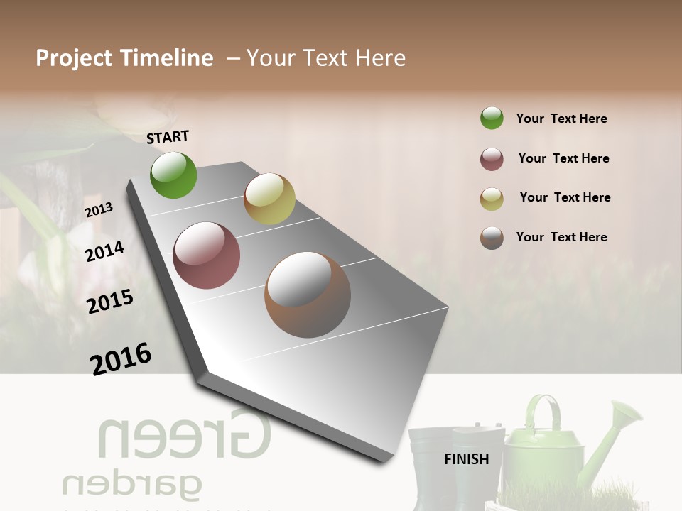 Water Can Copyspace PowerPoint Template