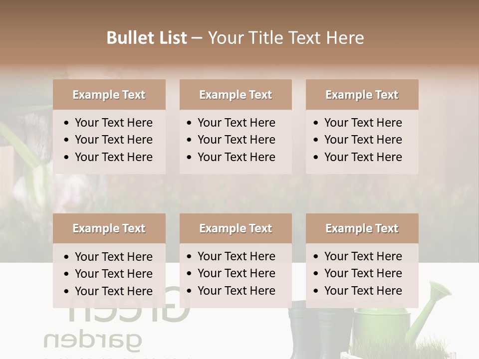 Water Can Copyspace PowerPoint Template