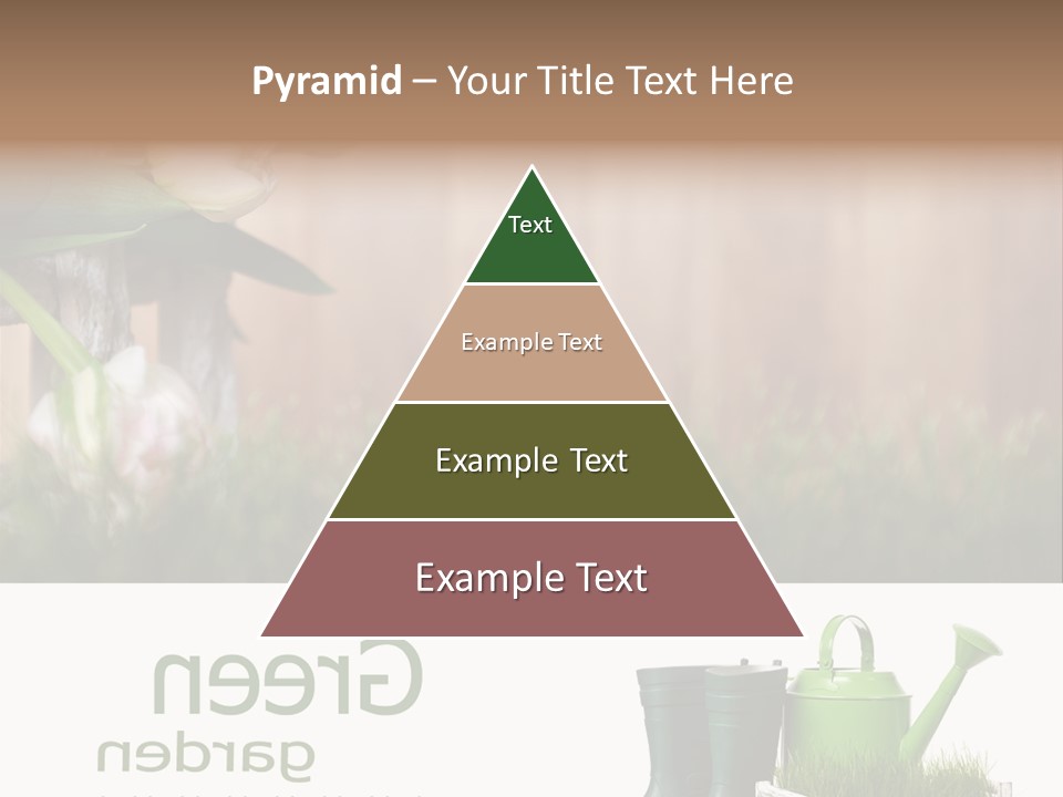 Water Can Copyspace PowerPoint Template