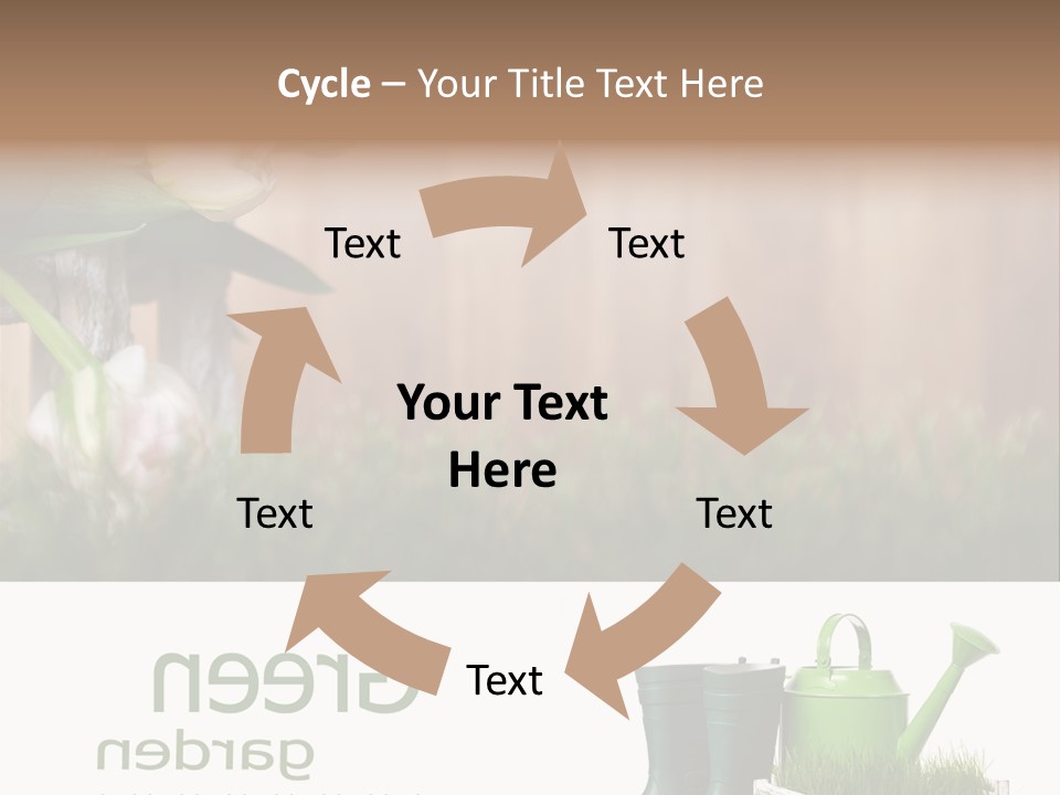 Water Can Copyspace PowerPoint Template