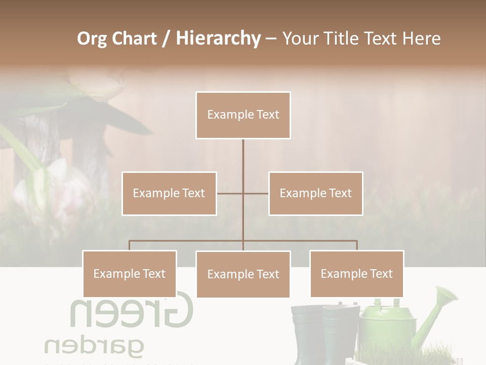 Water Can Copyspace PowerPoint Template