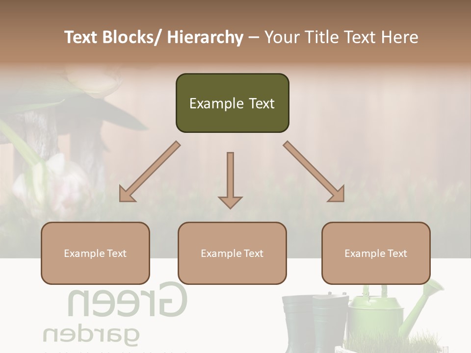 Water Can Copyspace PowerPoint Template
