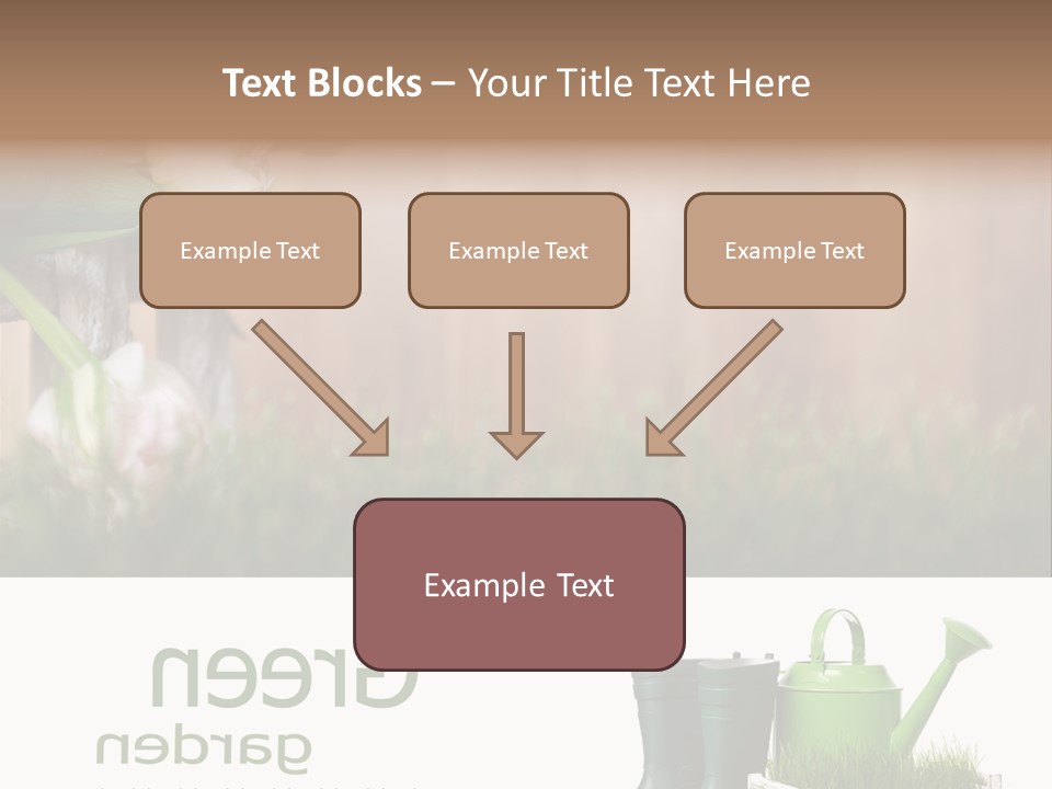Water Can Copyspace PowerPoint Template