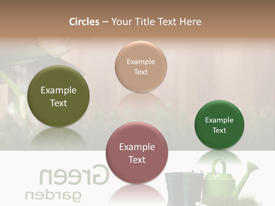 Water Can Copyspace PowerPoint Template