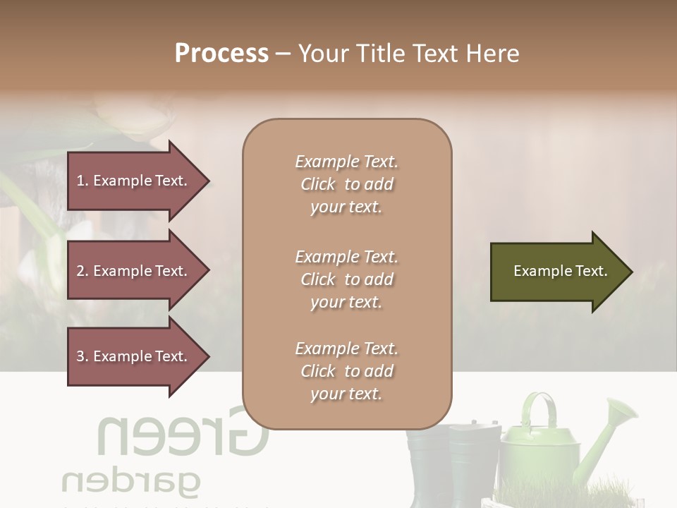 Water Can Copyspace PowerPoint Template