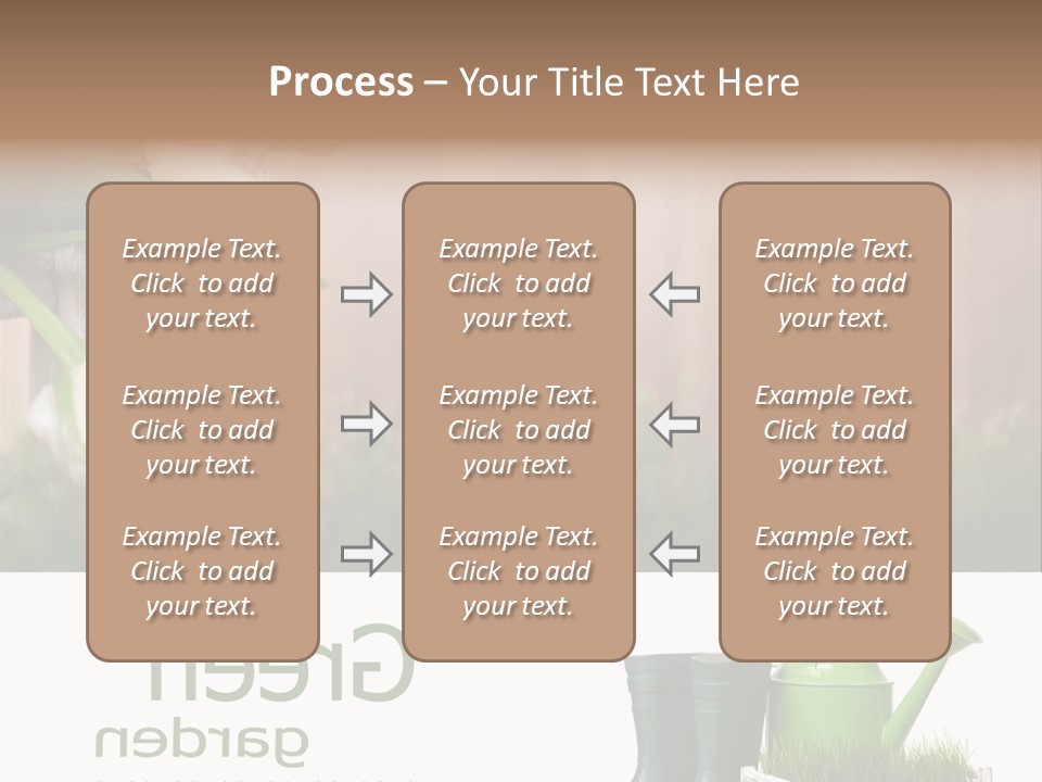 Water Can Copyspace PowerPoint Template