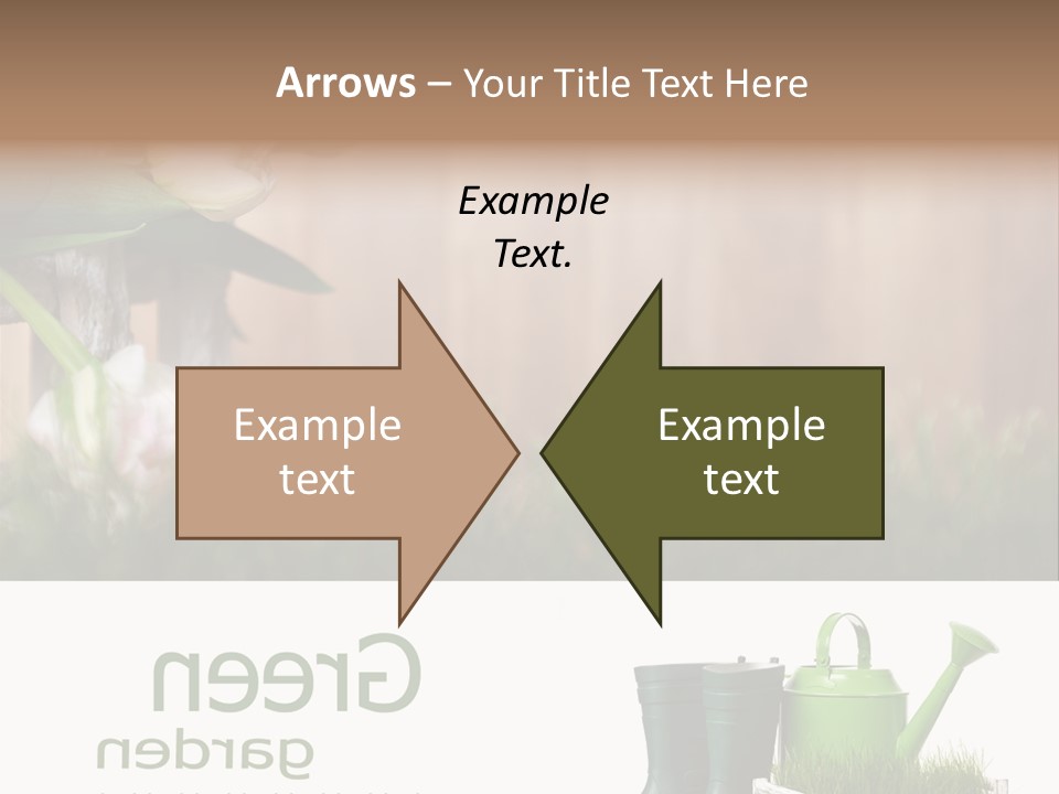 Water Can Copyspace PowerPoint Template