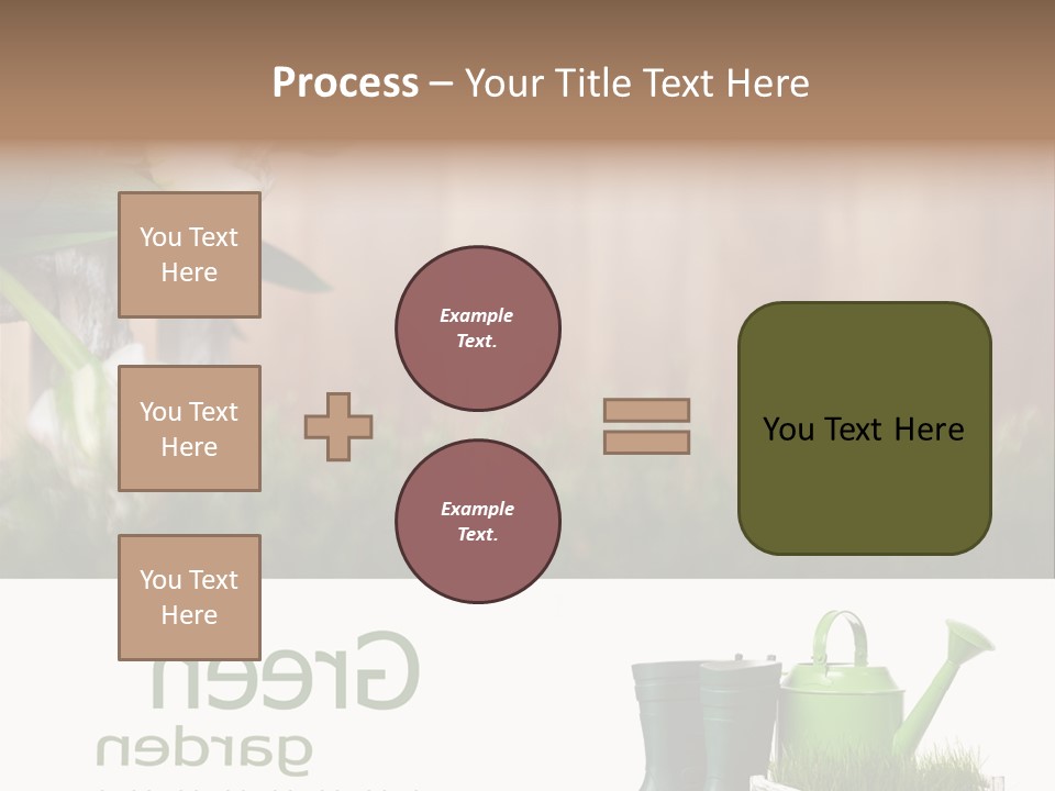 Water Can Copyspace PowerPoint Template