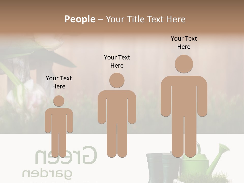 Water Can Copyspace PowerPoint Template