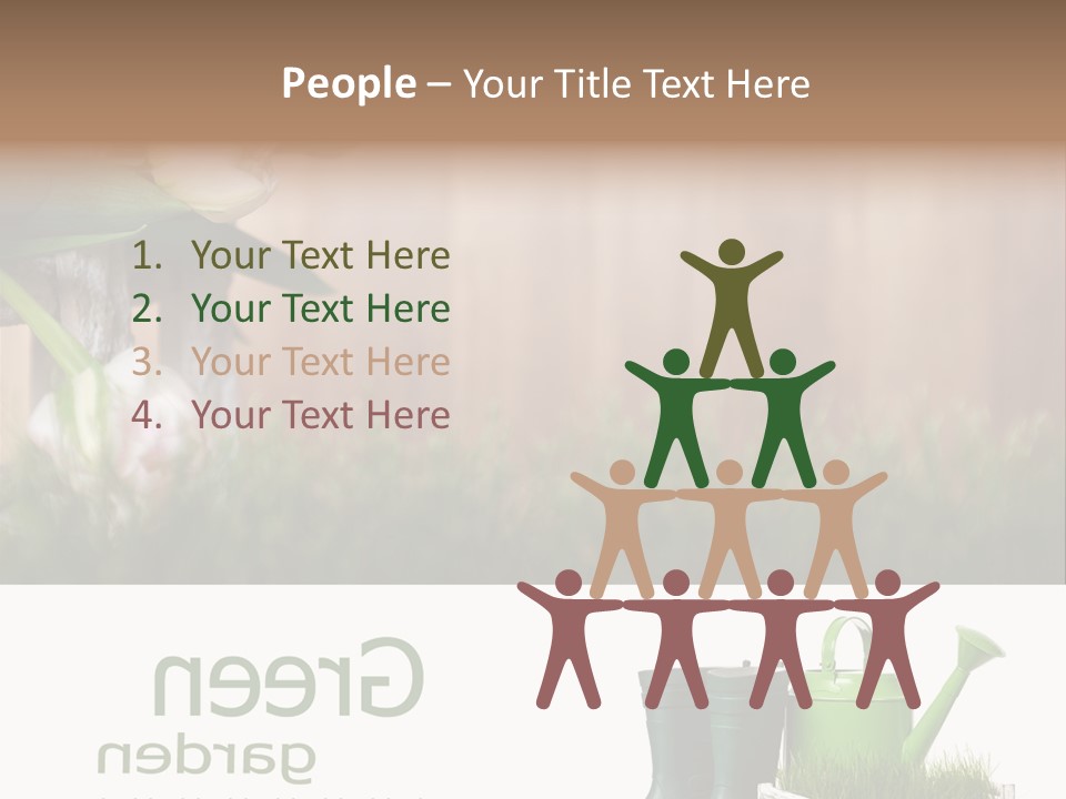 Water Can Copyspace PowerPoint Template