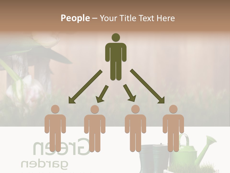 Water Can Copyspace PowerPoint Template