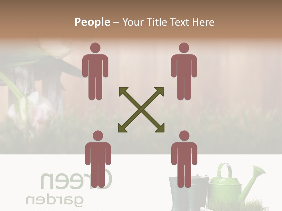 Water Can Copyspace PowerPoint Template