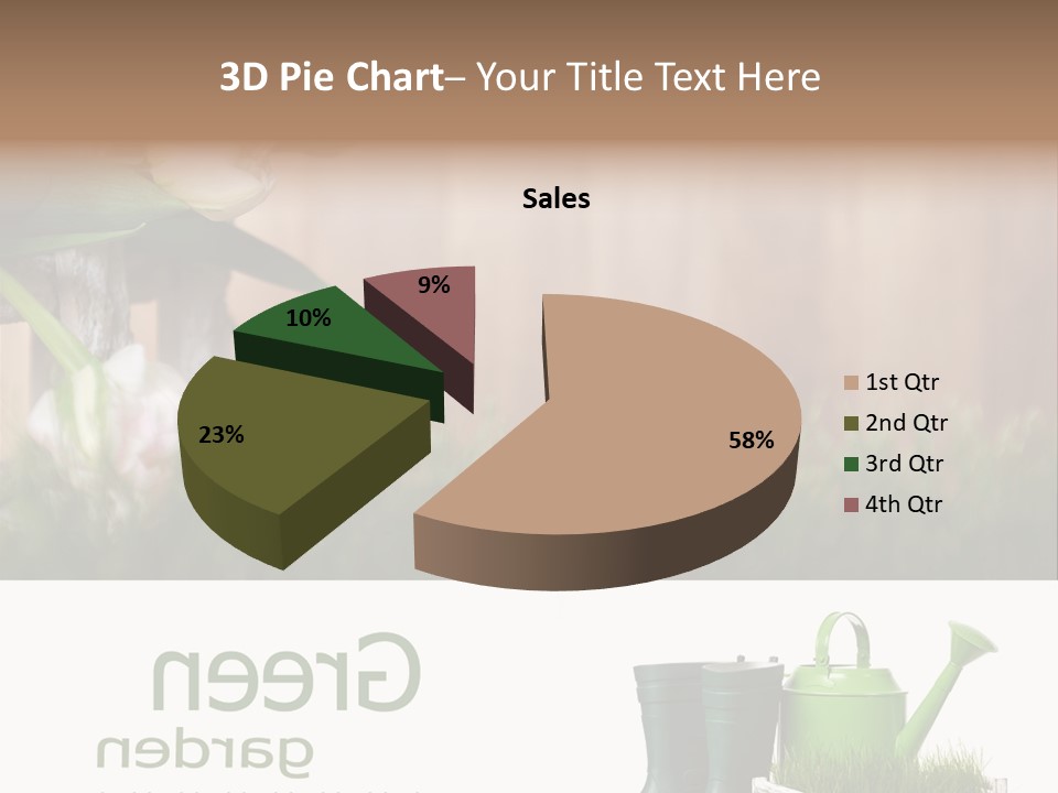 Water Can Copyspace PowerPoint Template