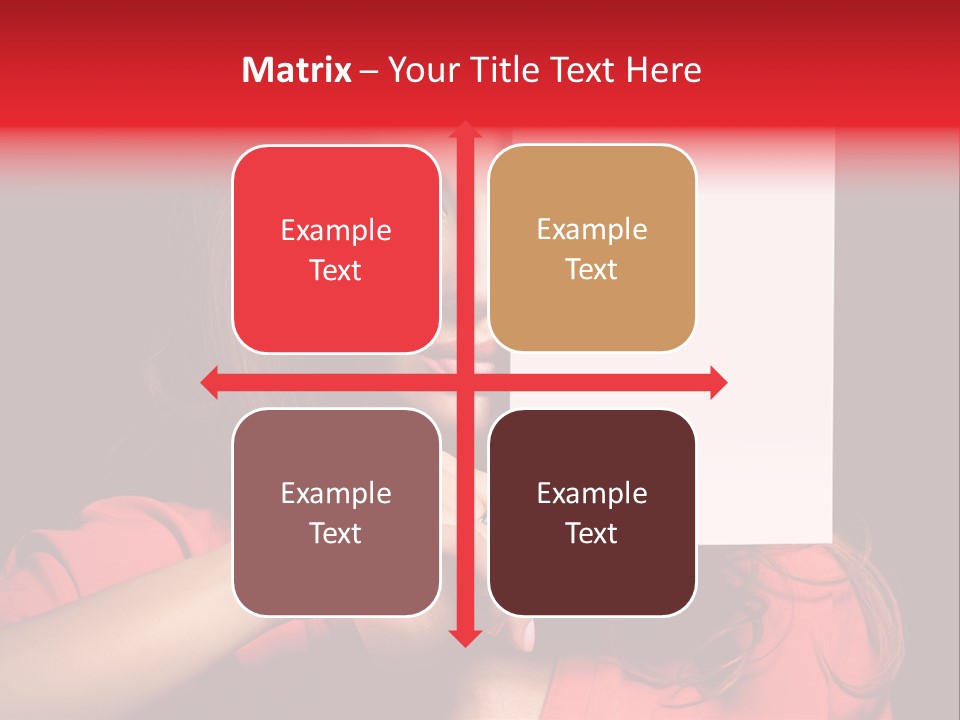 Displaying Happy Showing PowerPoint Template
