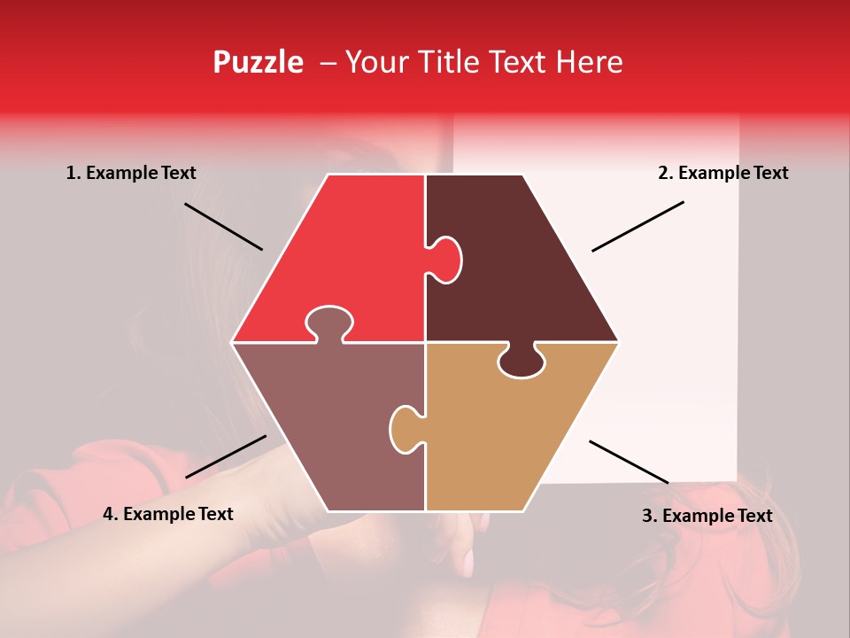 Displaying Happy Showing PowerPoint Template