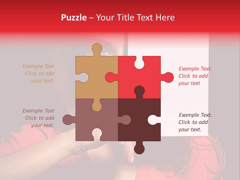 Displaying Happy Showing PowerPoint Template