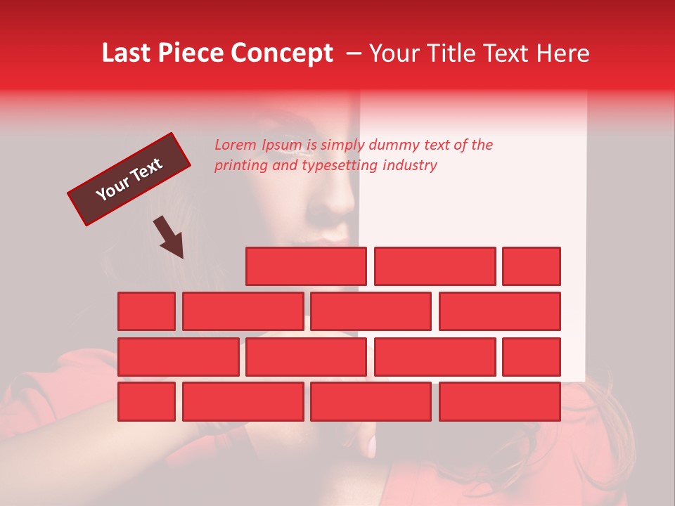 Displaying Happy Showing PowerPoint Template