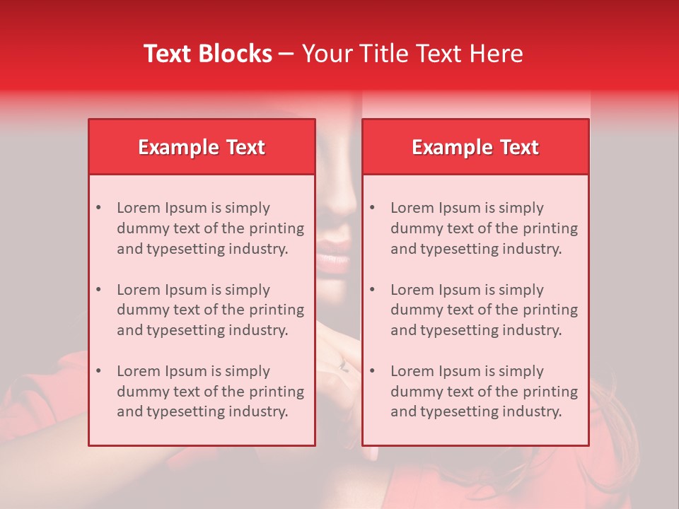 Displaying Happy Showing PowerPoint Template
