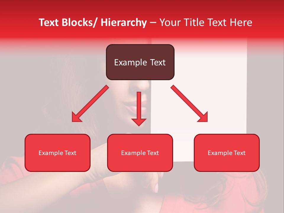 Displaying Happy Showing PowerPoint Template