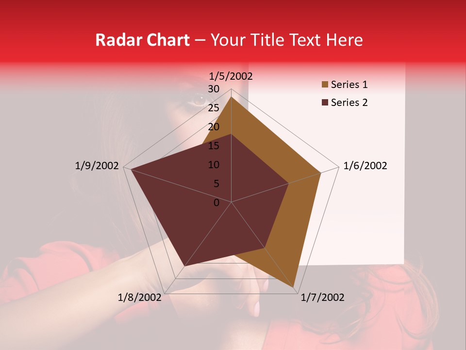 Displaying Happy Showing PowerPoint Template