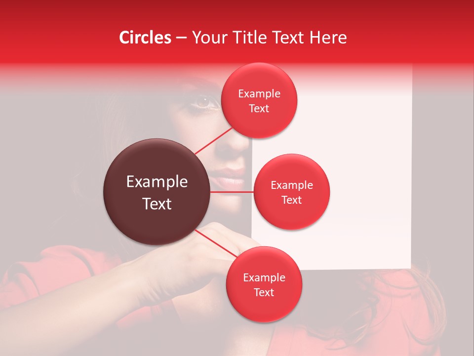 Displaying Happy Showing PowerPoint Template