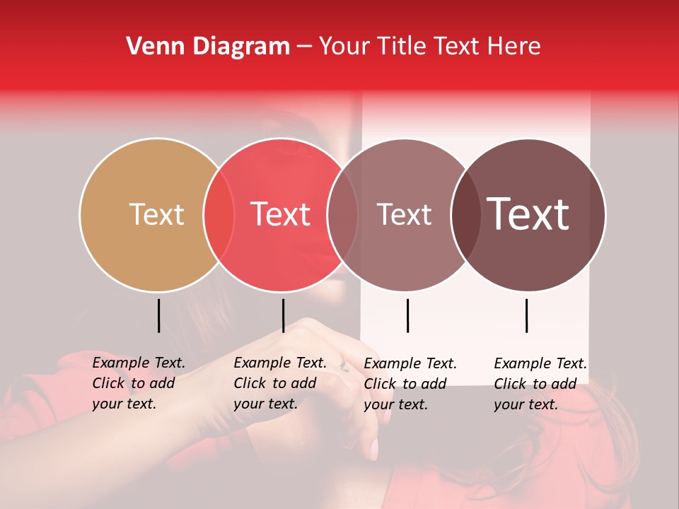 Displaying Happy Showing PowerPoint Template