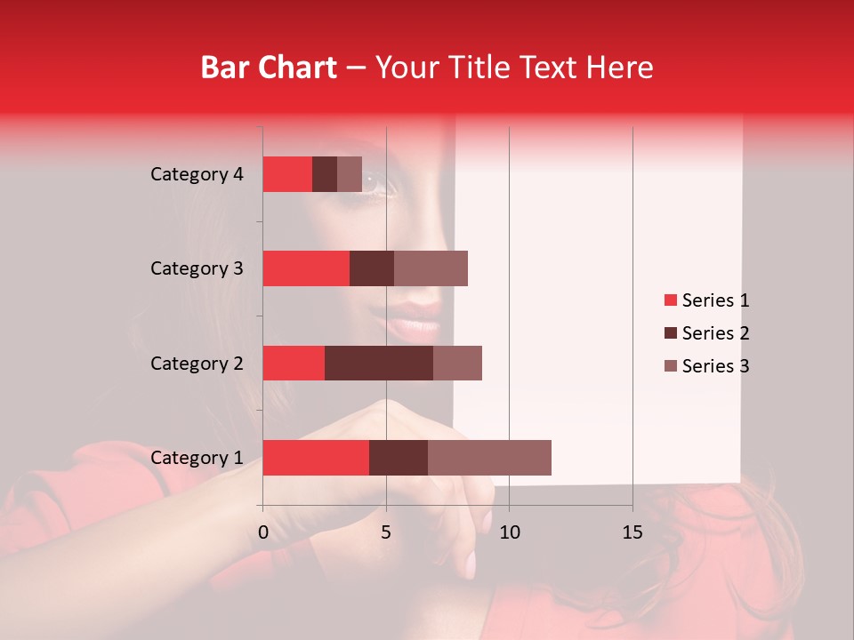 Displaying Happy Showing PowerPoint Template