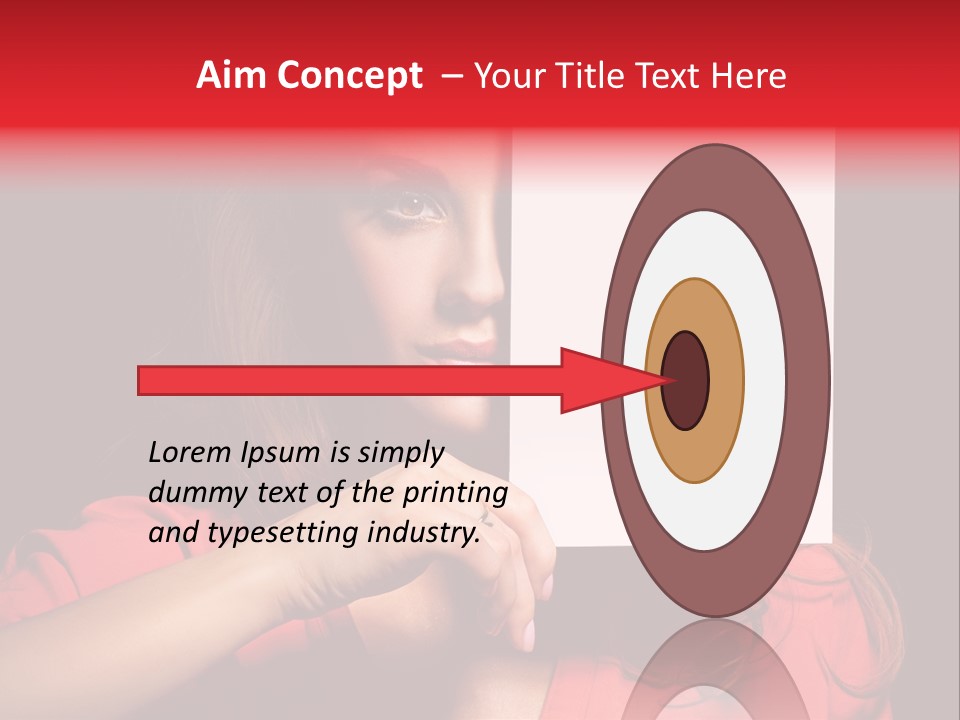 Displaying Happy Showing PowerPoint Template