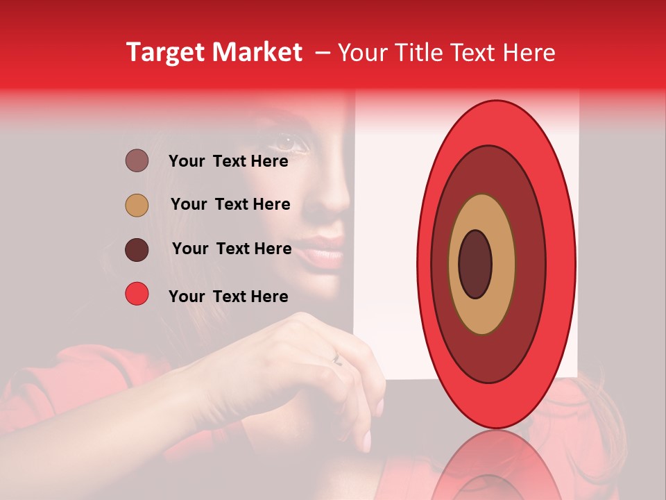 Displaying Happy Showing PowerPoint Template