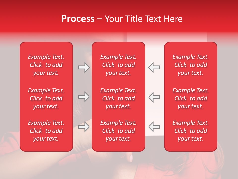 Displaying Happy Showing PowerPoint Template