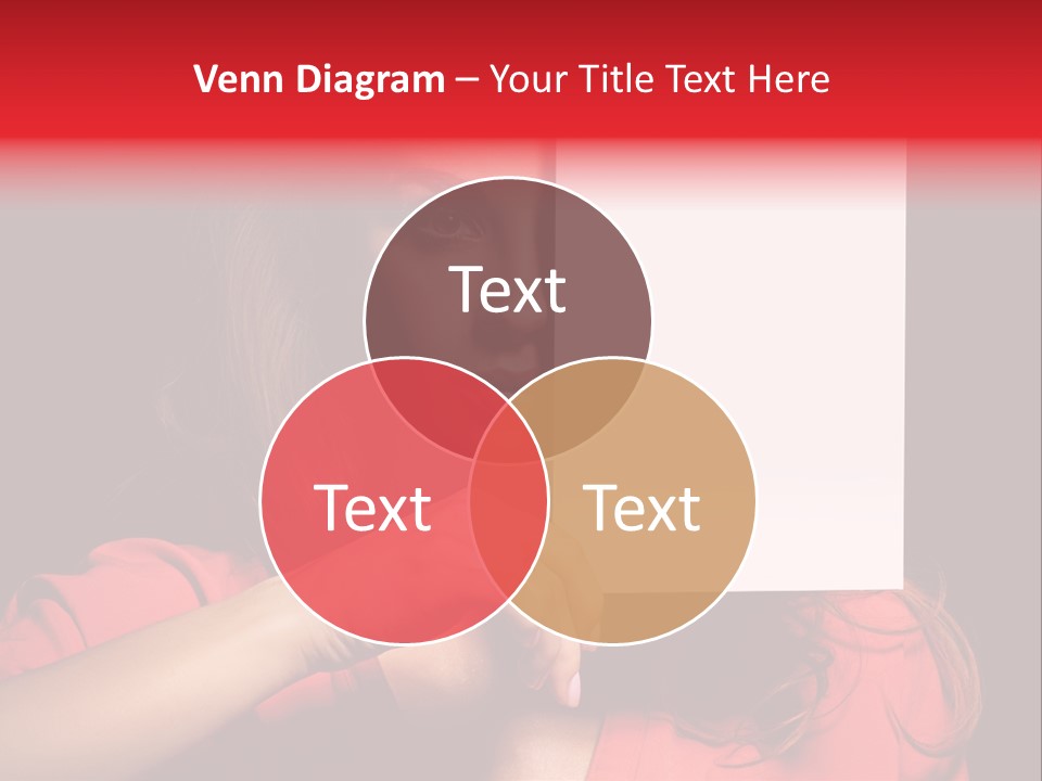 Displaying Happy Showing PowerPoint Template