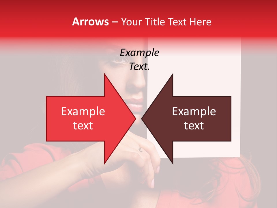 Displaying Happy Showing PowerPoint Template