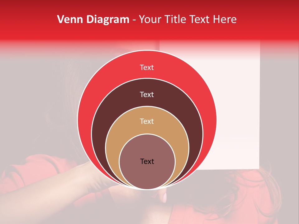 Displaying Happy Showing PowerPoint Template
