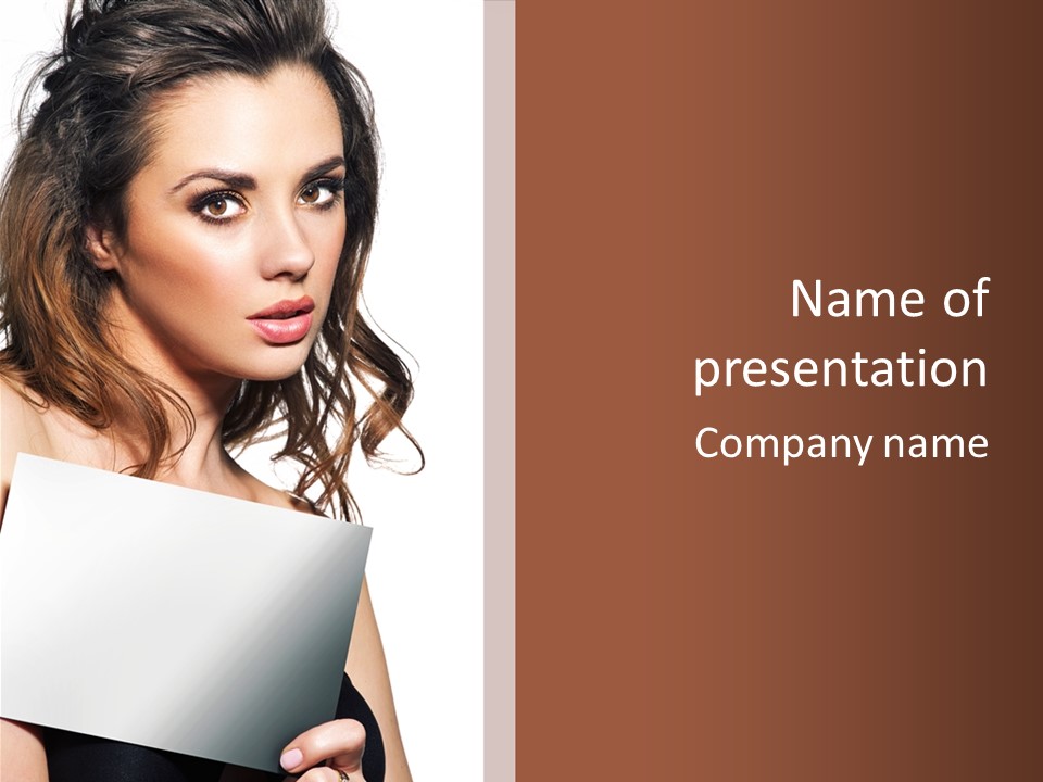 Beautiful  Pretty PowerPoint Template