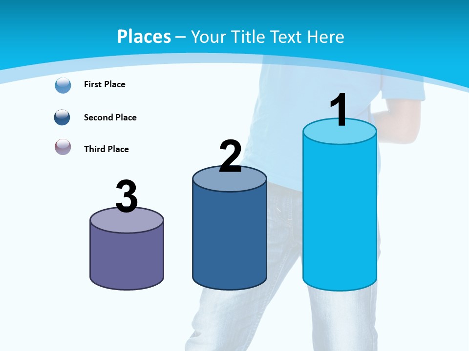 Boy Attractive Way PowerPoint Template