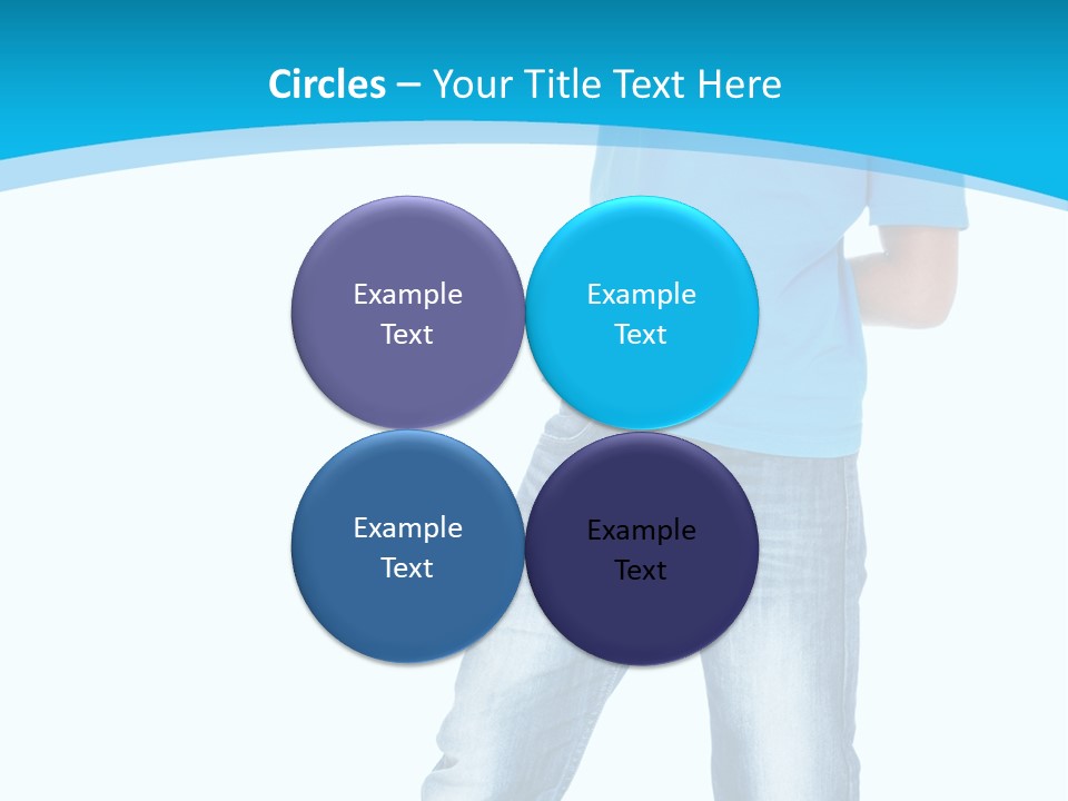 Boy Attractive Way PowerPoint Template