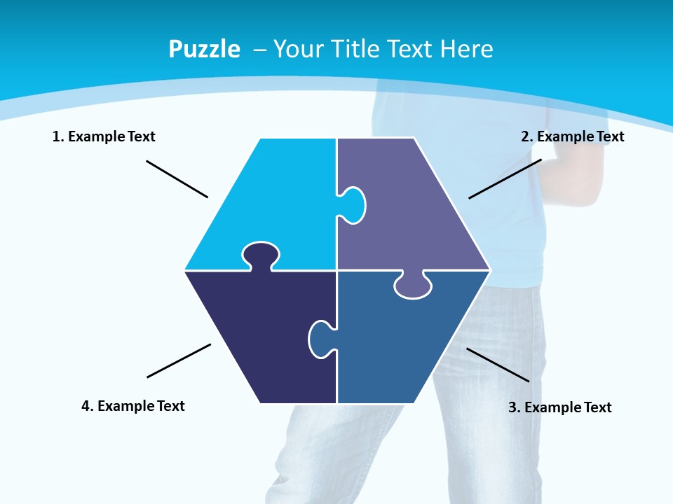 Boy Attractive Way PowerPoint Template