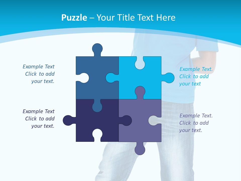 Boy Attractive Way PowerPoint Template