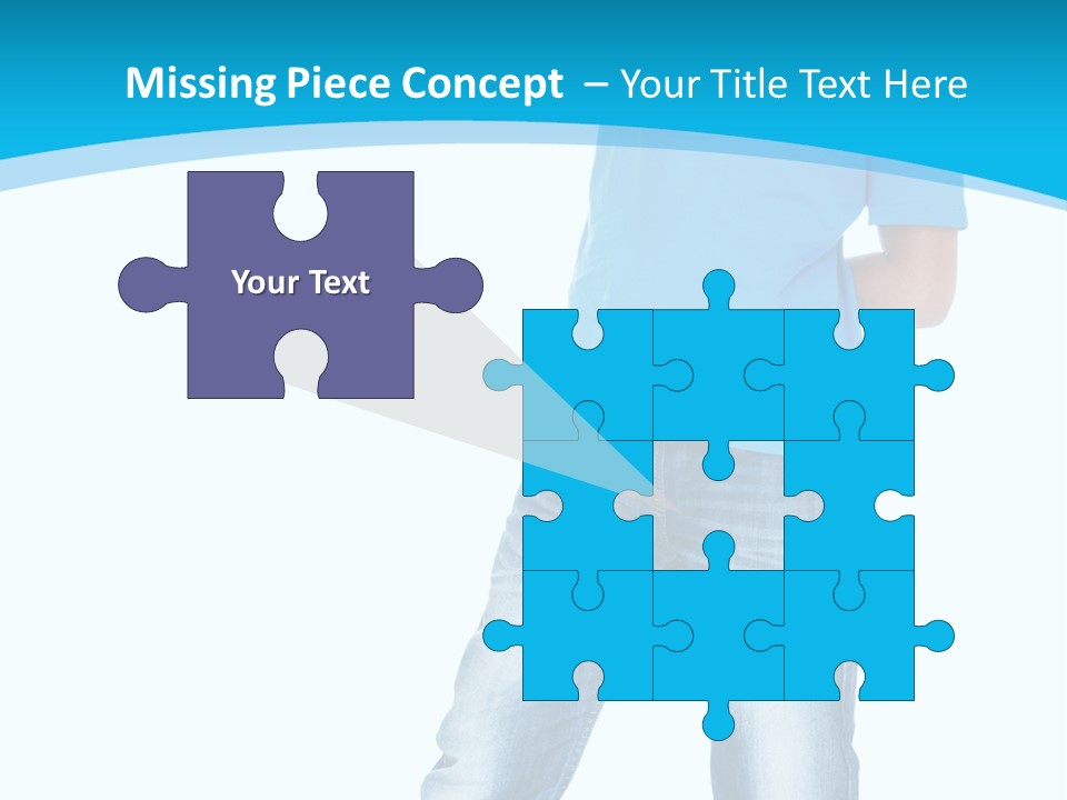 Boy Attractive Way PowerPoint Template