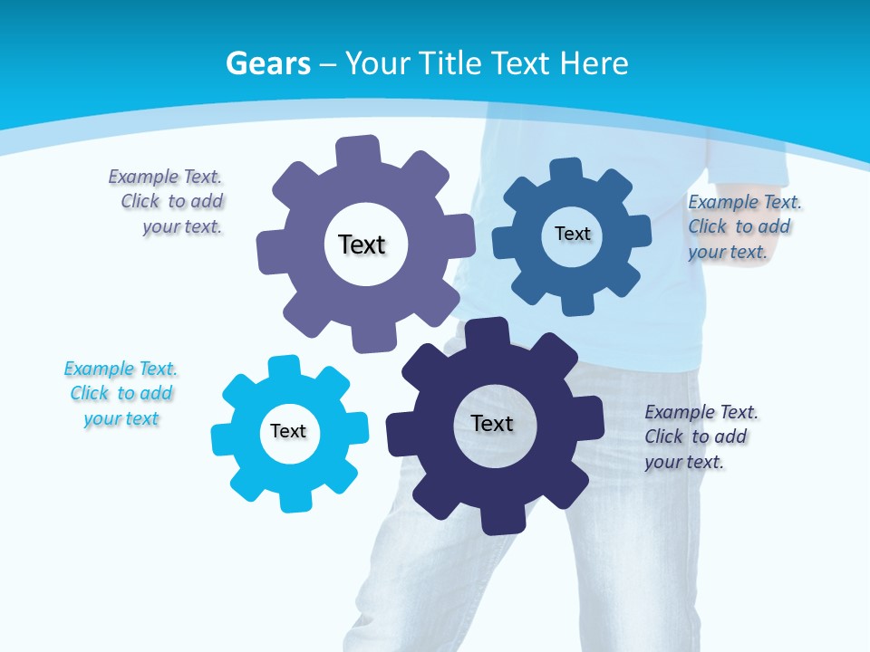 Boy Attractive Way PowerPoint Template