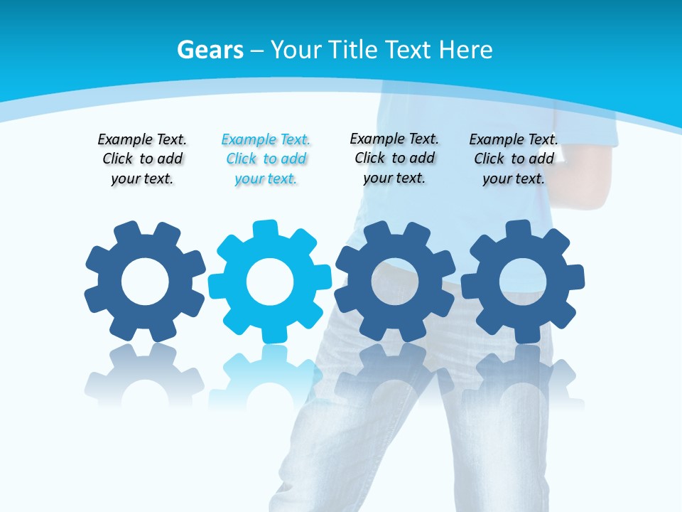 Boy Attractive Way PowerPoint Template