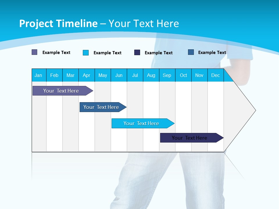Boy Attractive Way PowerPoint Template